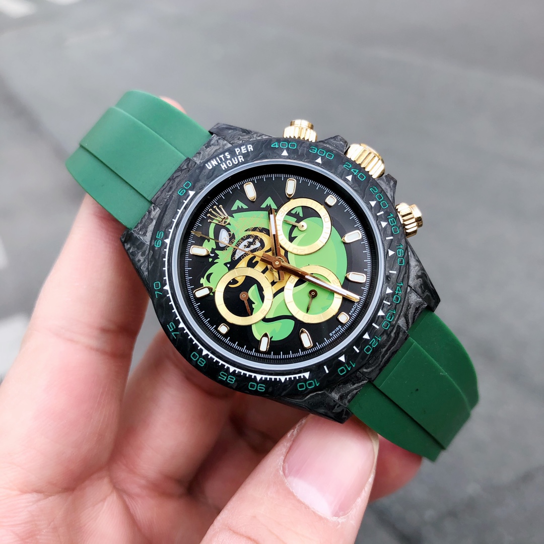Rolex Daytona Green 7750 TW