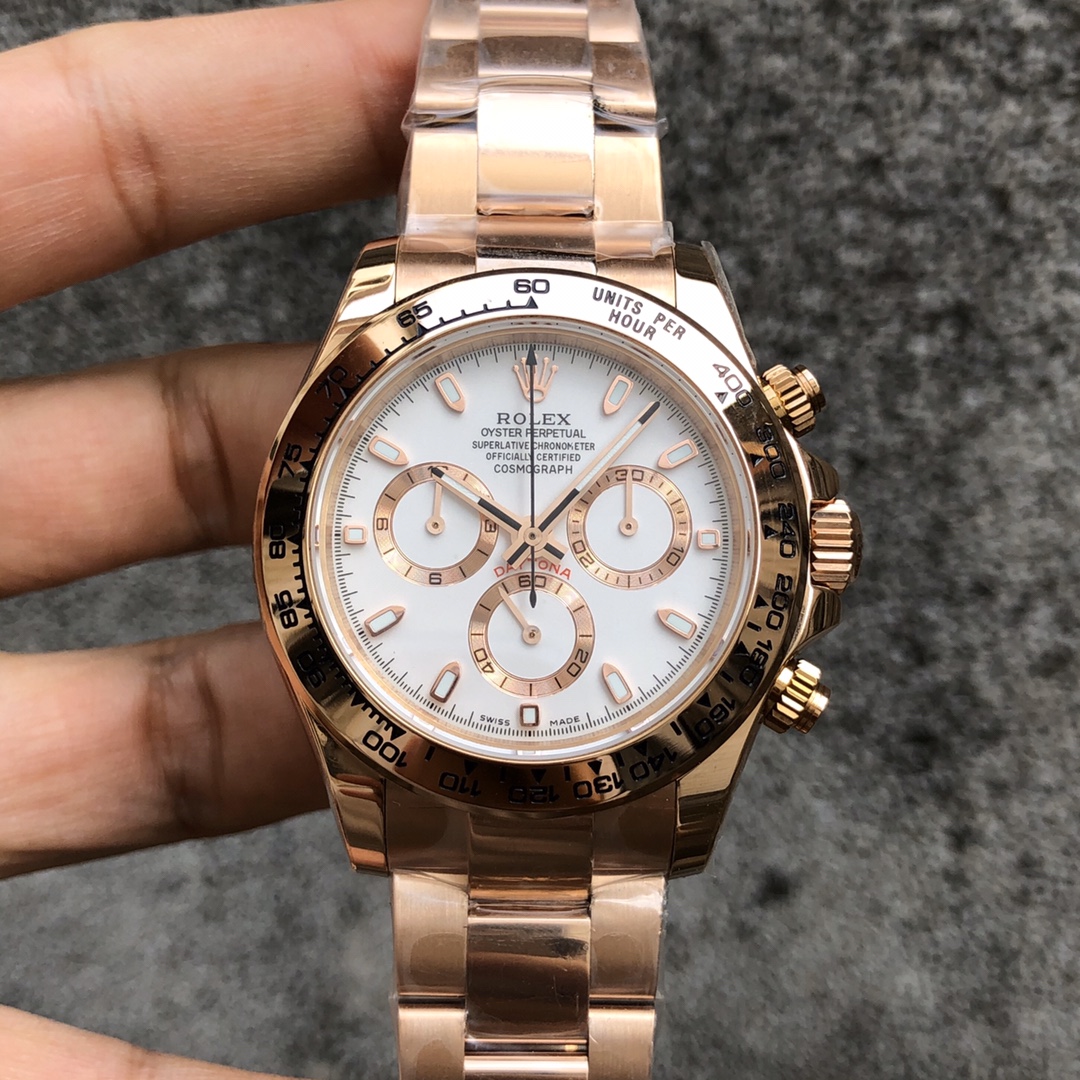 Rolex Daytona Ice Blue 7750 13.5mm