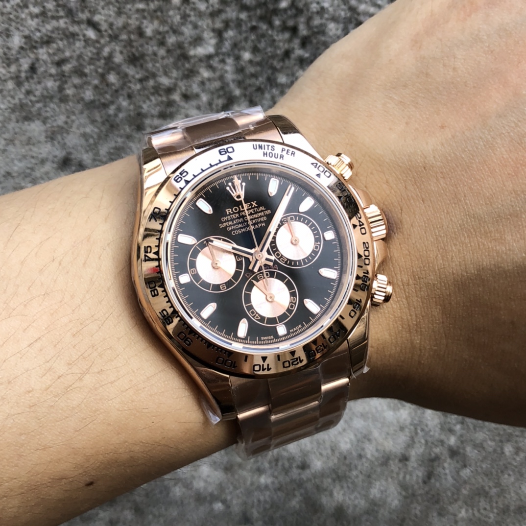 Rolex Daytona Ice Blue 7750 13.5mm