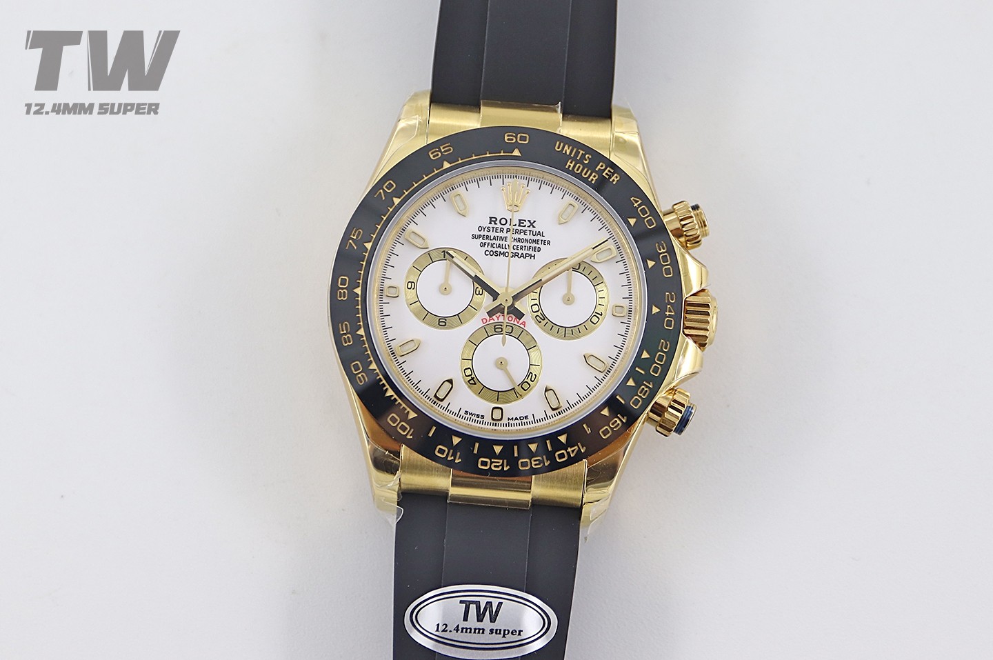 Rolex Daytona Panda Dial 7750 12.4mm TW
