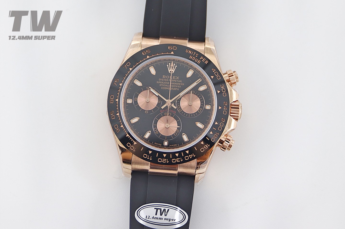 Rolex Daytona Panda Dial 7750 12.4mm TW
