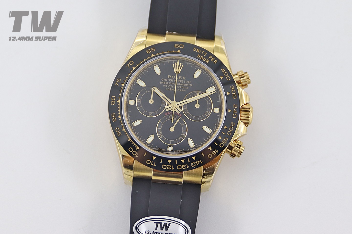 Rolex Daytona Panda Dial 7750 12.4mm TW