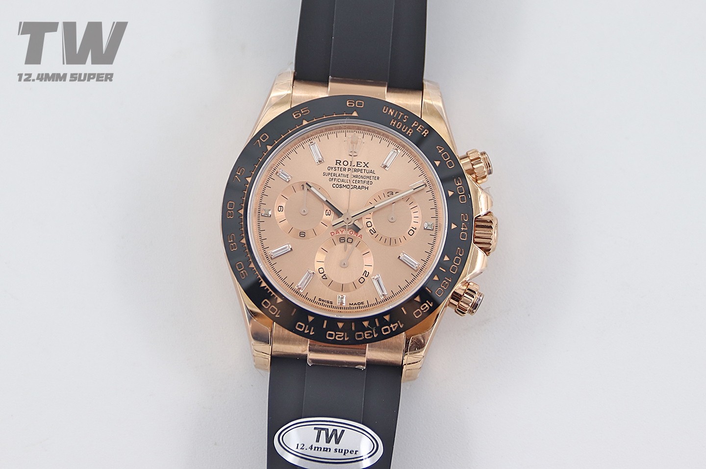 Rolex Daytona Panda Dial 7750 12.4mm TW