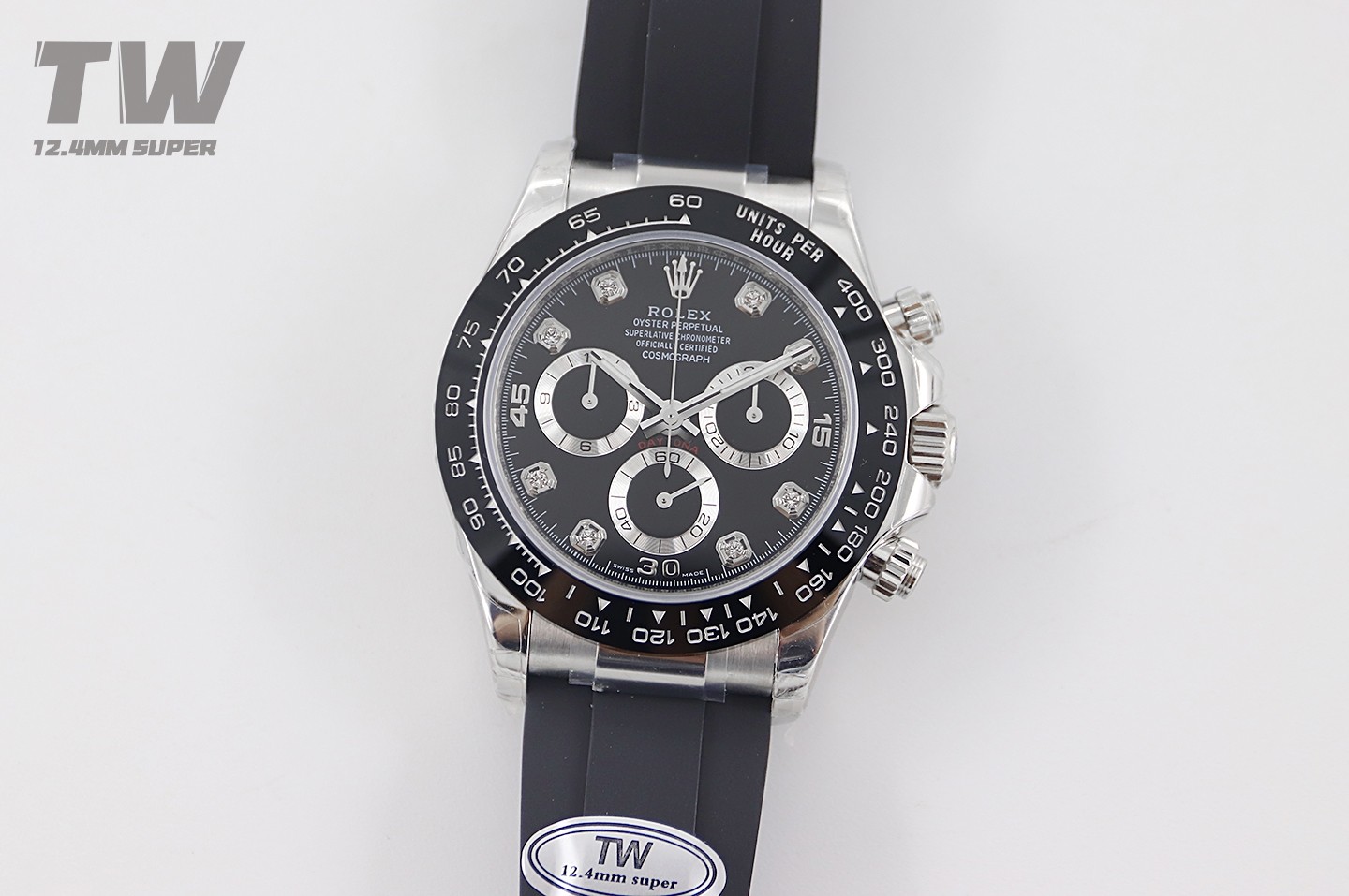 Rolex Daytona Panda Dial 7750 12.4mm TW