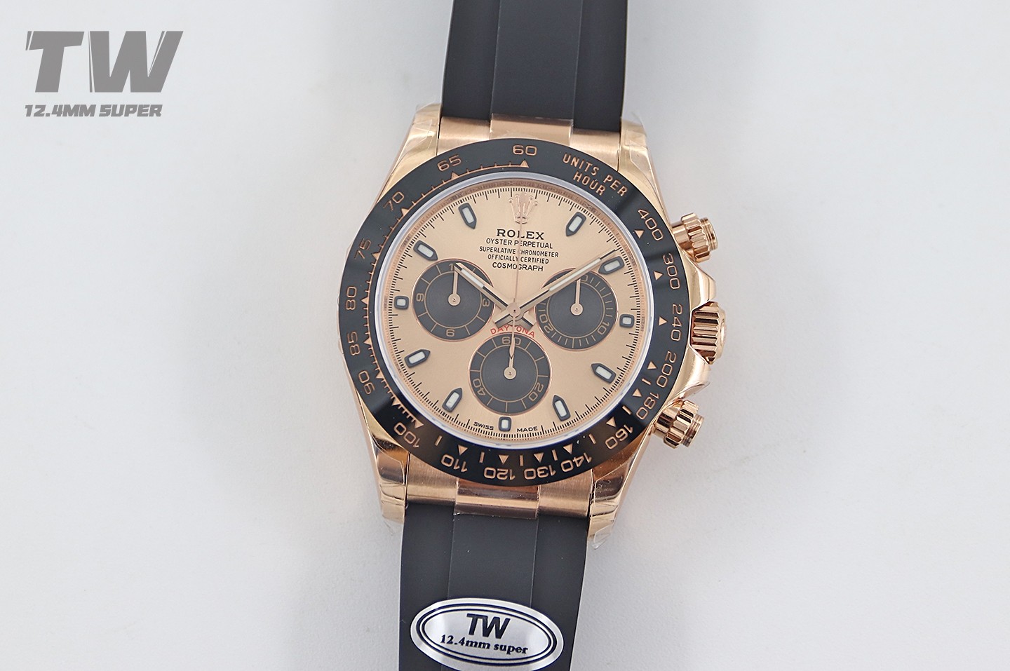 Rolex Daytona Panda Dial 7750 12.4mm TW