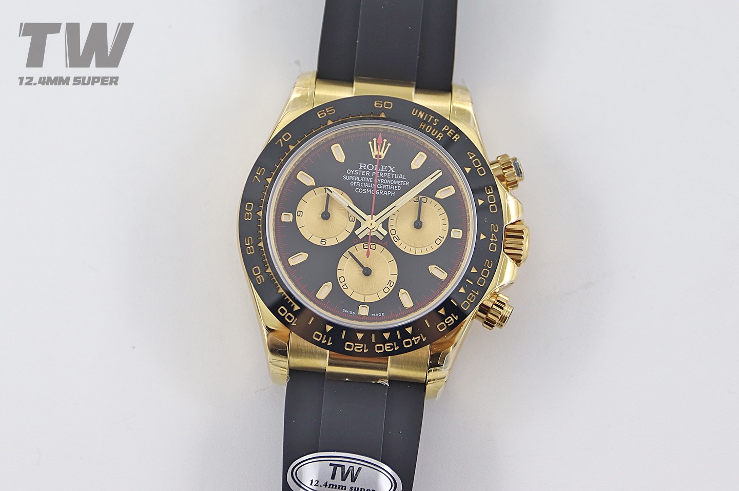 Rolex Daytona Panda Dial 7750 12.4mm TW