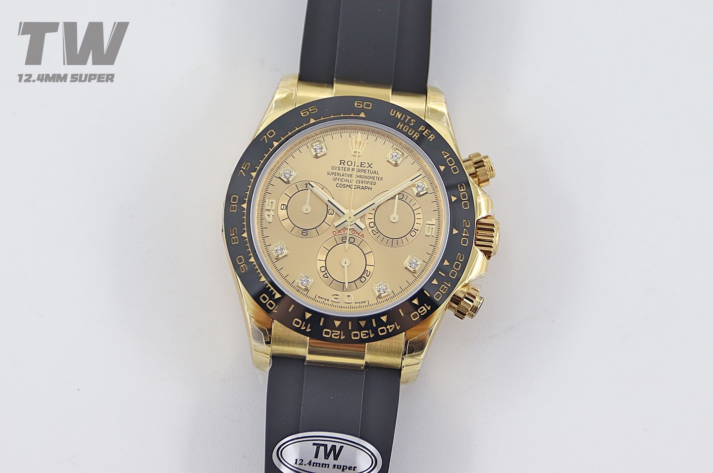 Rolex Daytona Panda Dial 7750 12.4mm TW
