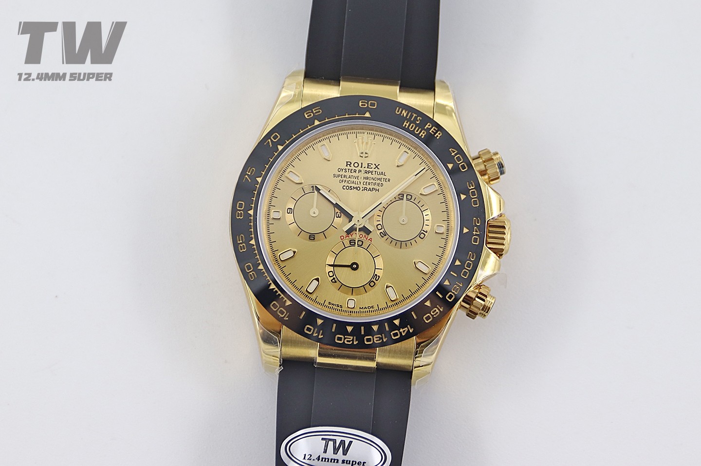 Rolex Daytona Panda Dial 7750 12.4mm TW