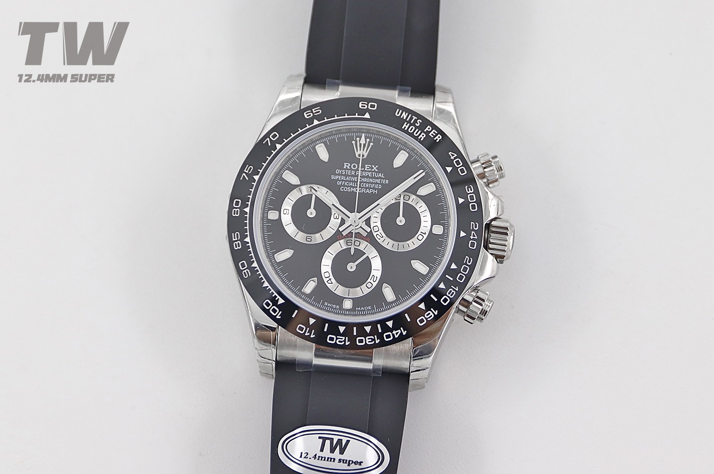 Rolex Daytona Panda Dial 7750 12.4mm TW