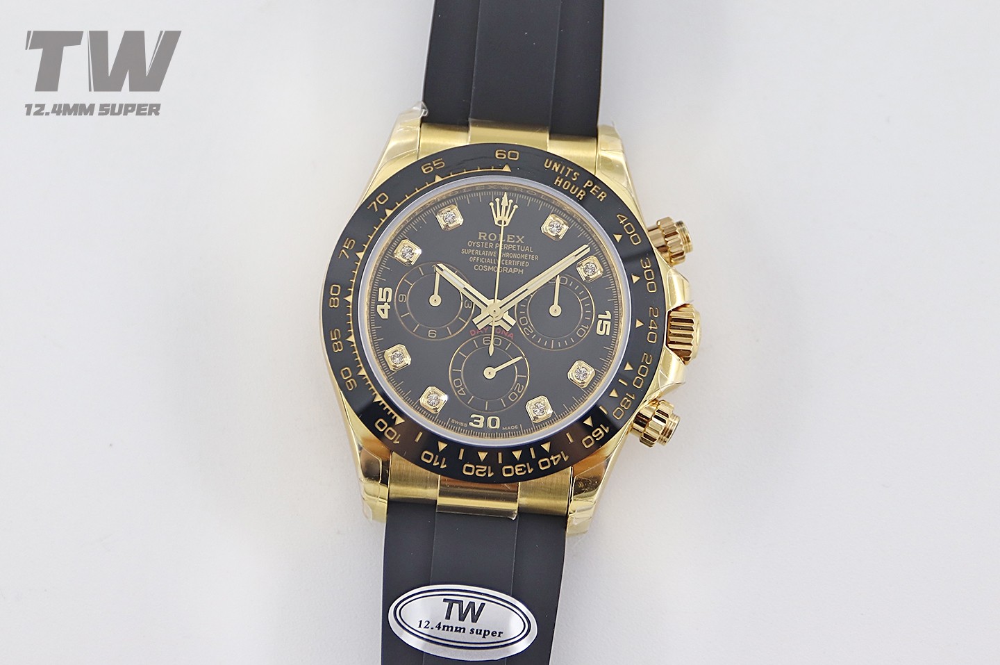 Rolex Daytona Panda Dial 7750 12.4mm TW