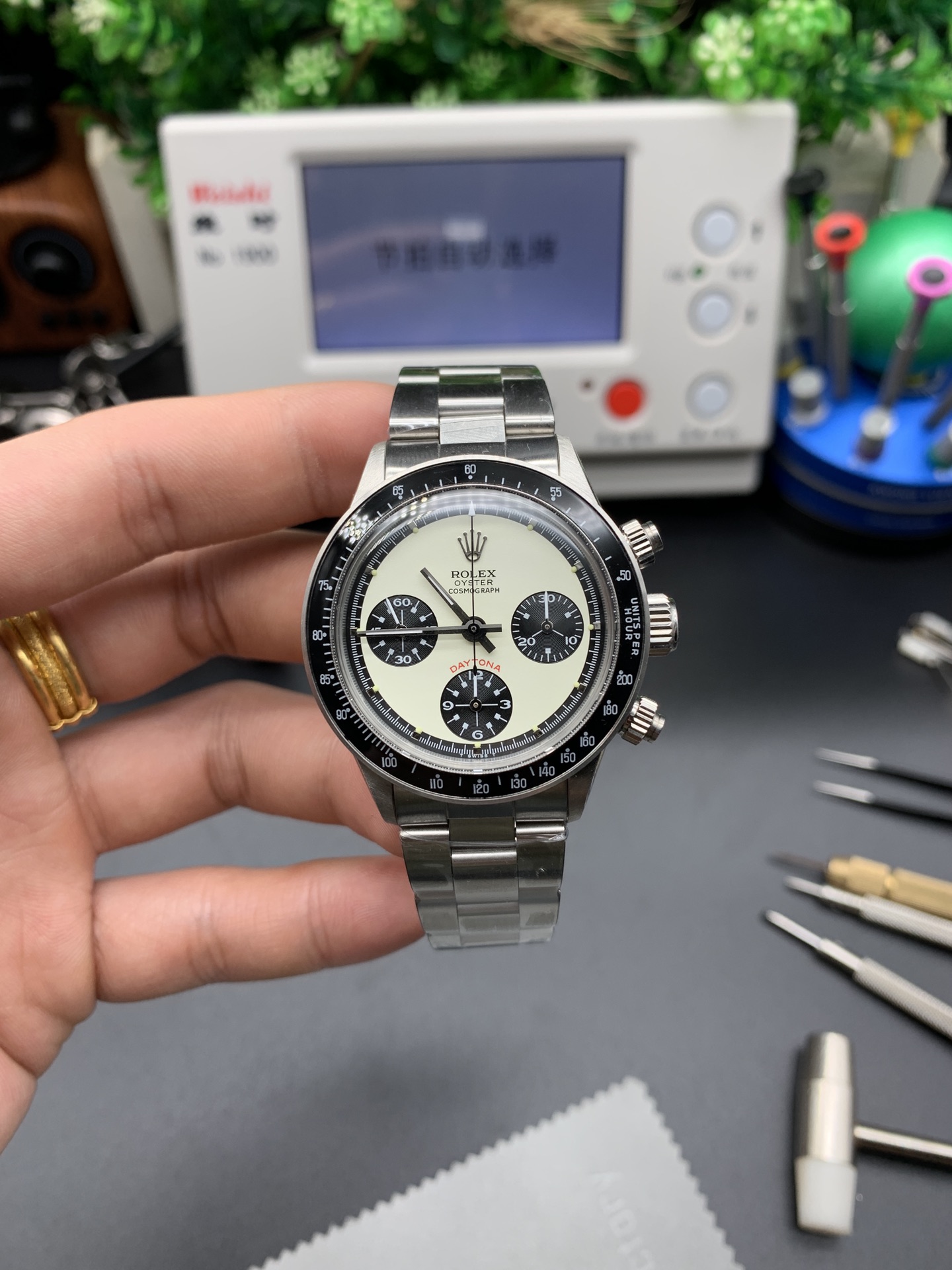 Rolex Daytona Panda Dial 7750 37mm