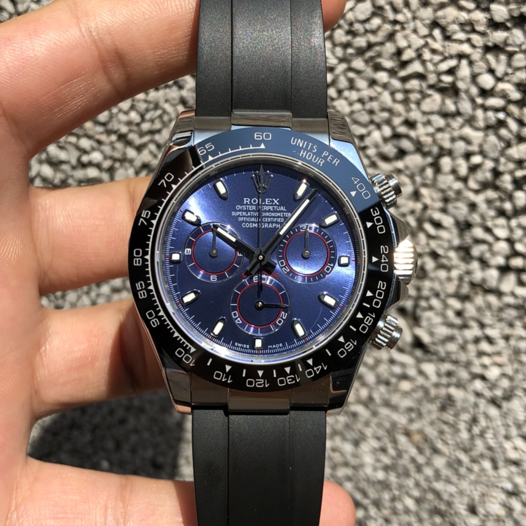 Rolex Daytona Ice Blue 7750 13.5mm
