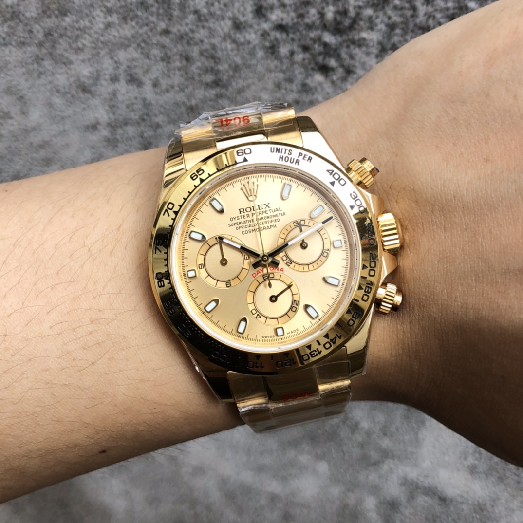 Rolex Daytona Ice Blue 7750 13.5mm