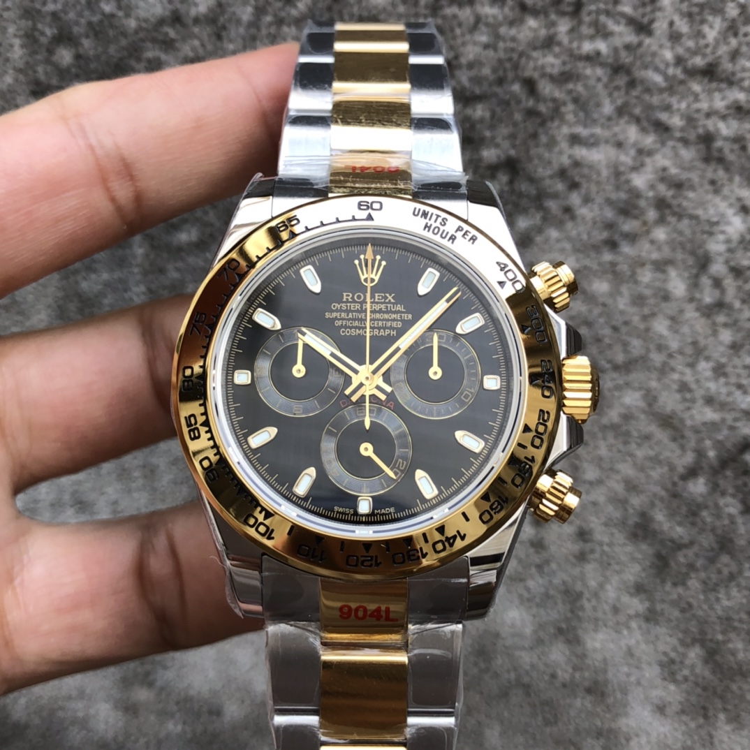 Rolex Daytona Ice Blue 7750 13.5mm