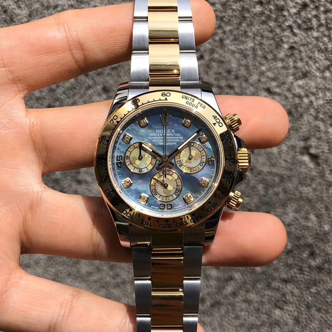 Rolex Daytona Panda Dial 7750 13.5mm