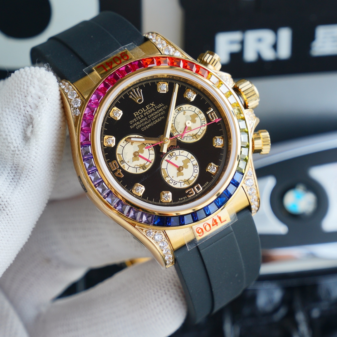 Rolex Daytona Green 7750