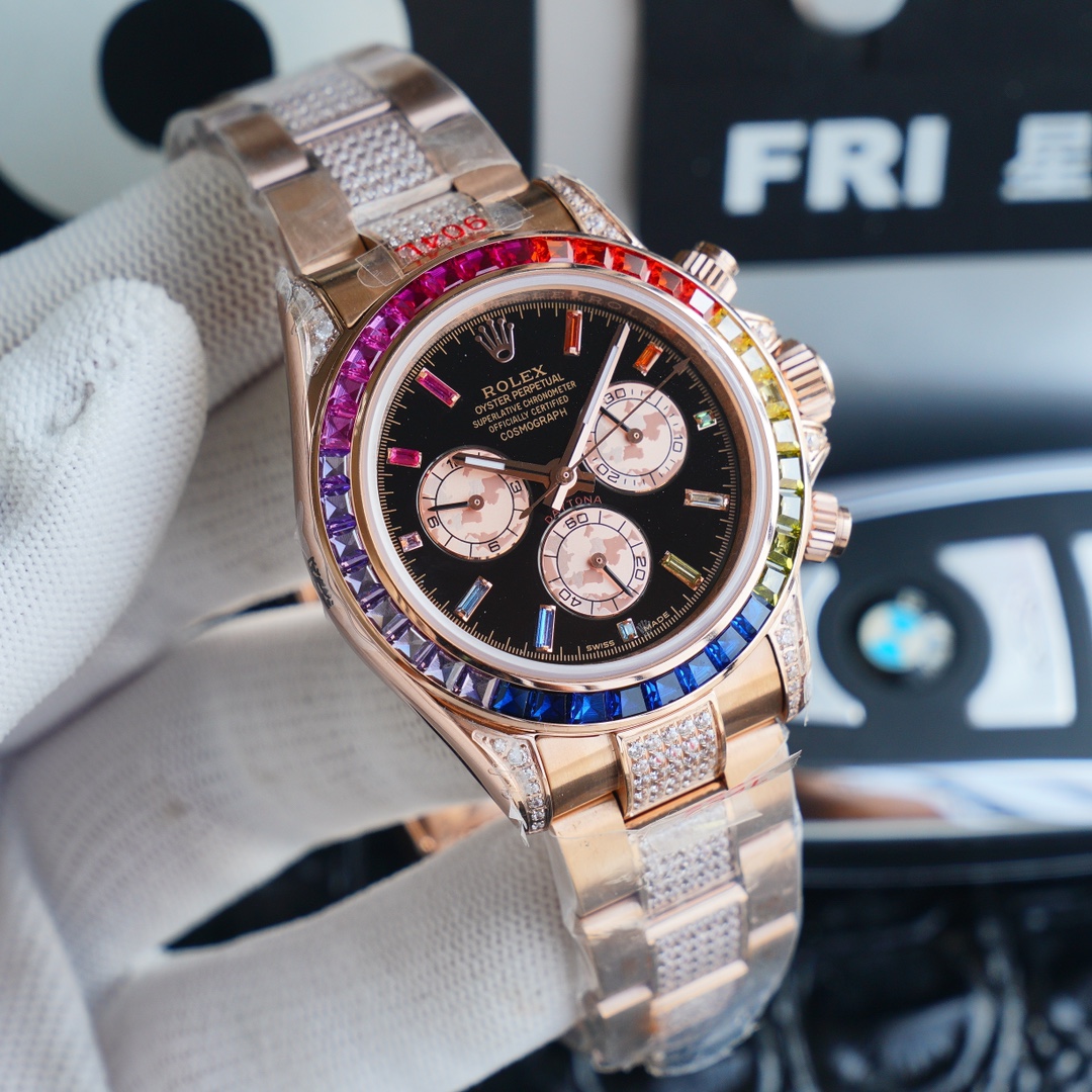 Rolex Daytona Green 7750