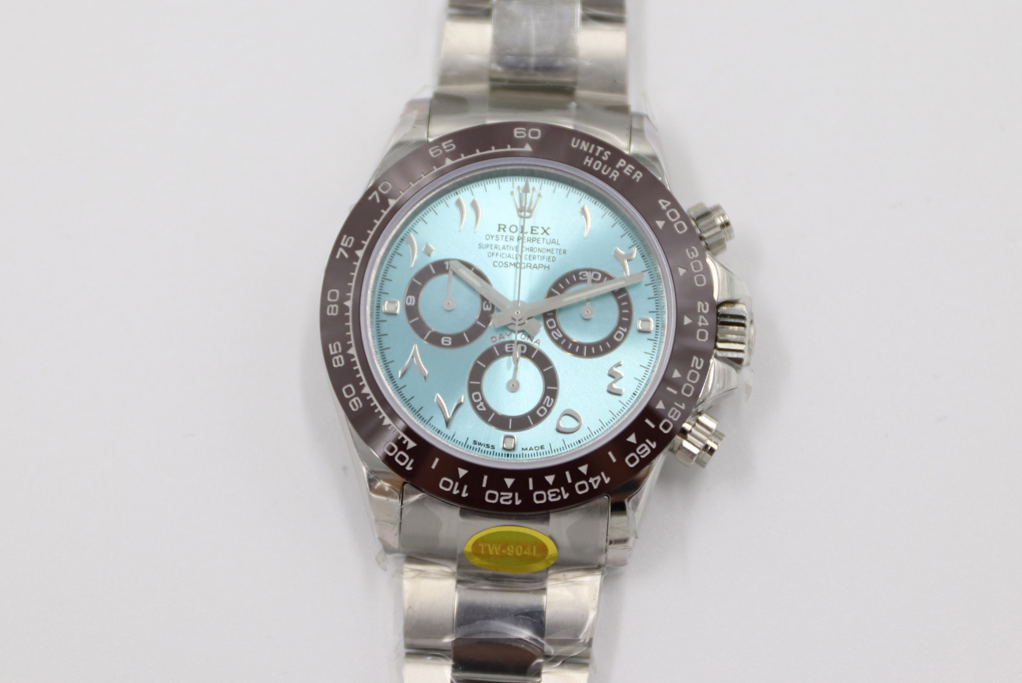 Rolex Daytona Ice Blue 7750/4130 40mm TW