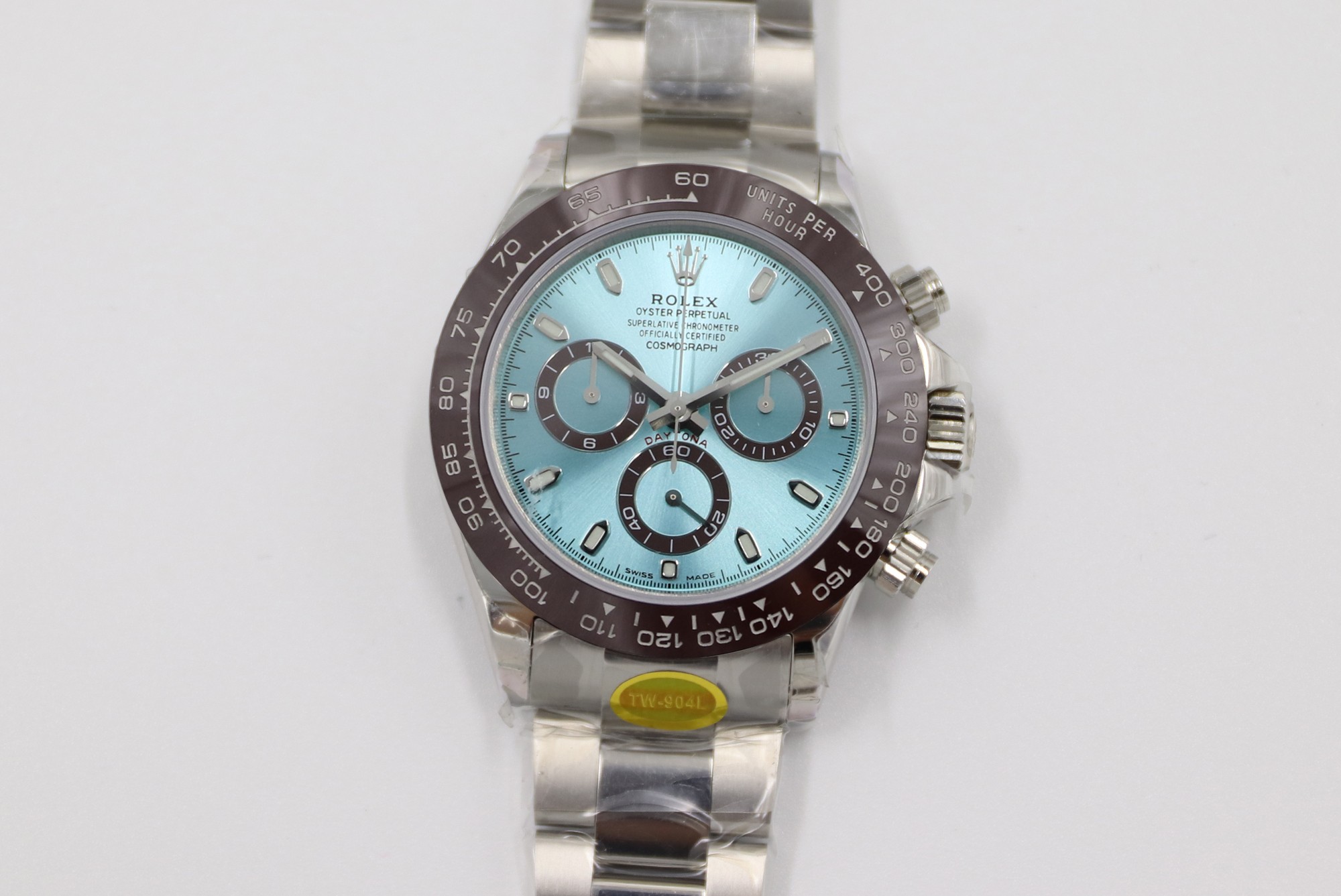Rolex Daytona Ice Blue 7750/4130 40mm TW