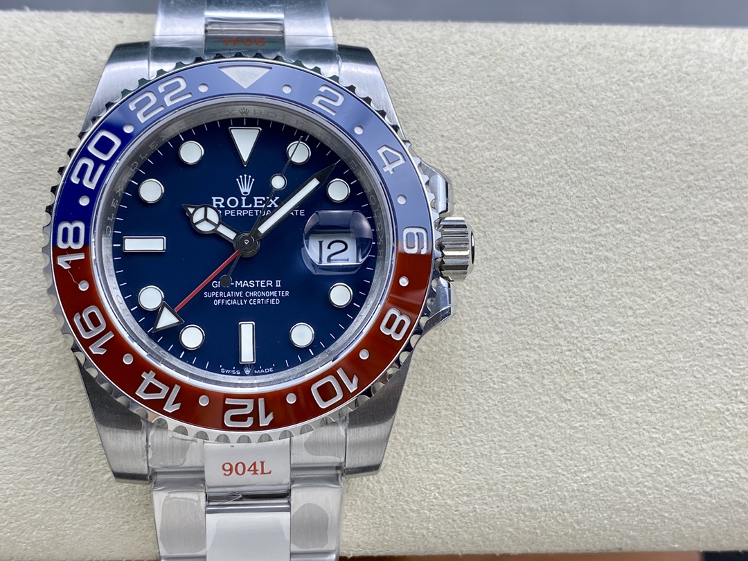 Rolex GMT-Master II Blue 3186 GMF
