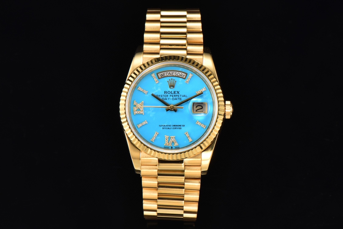 Rolex Day-Date Blue 12mm