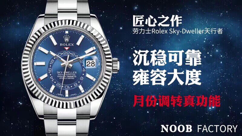 Rolex Sky-Dweller Blue 9001 NOOB