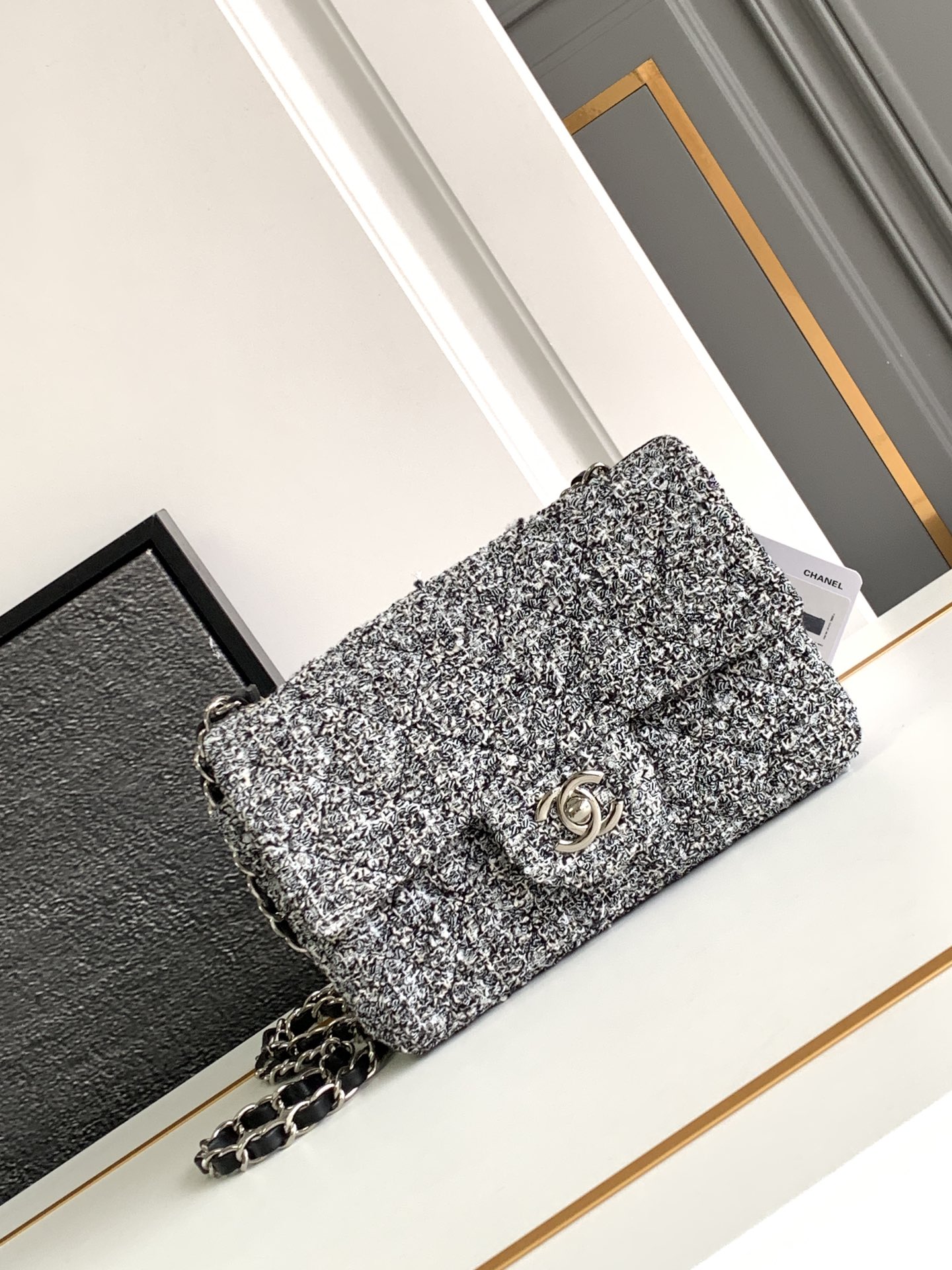 Chanel Classic Flap White 20×10×7cm