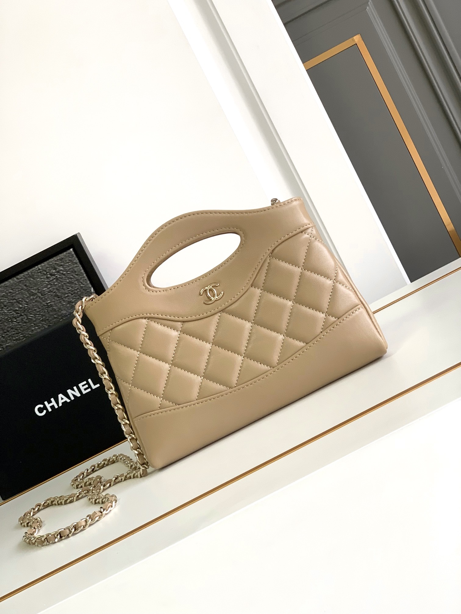 Chanel Gold 3656 17.5×20.5×4cm