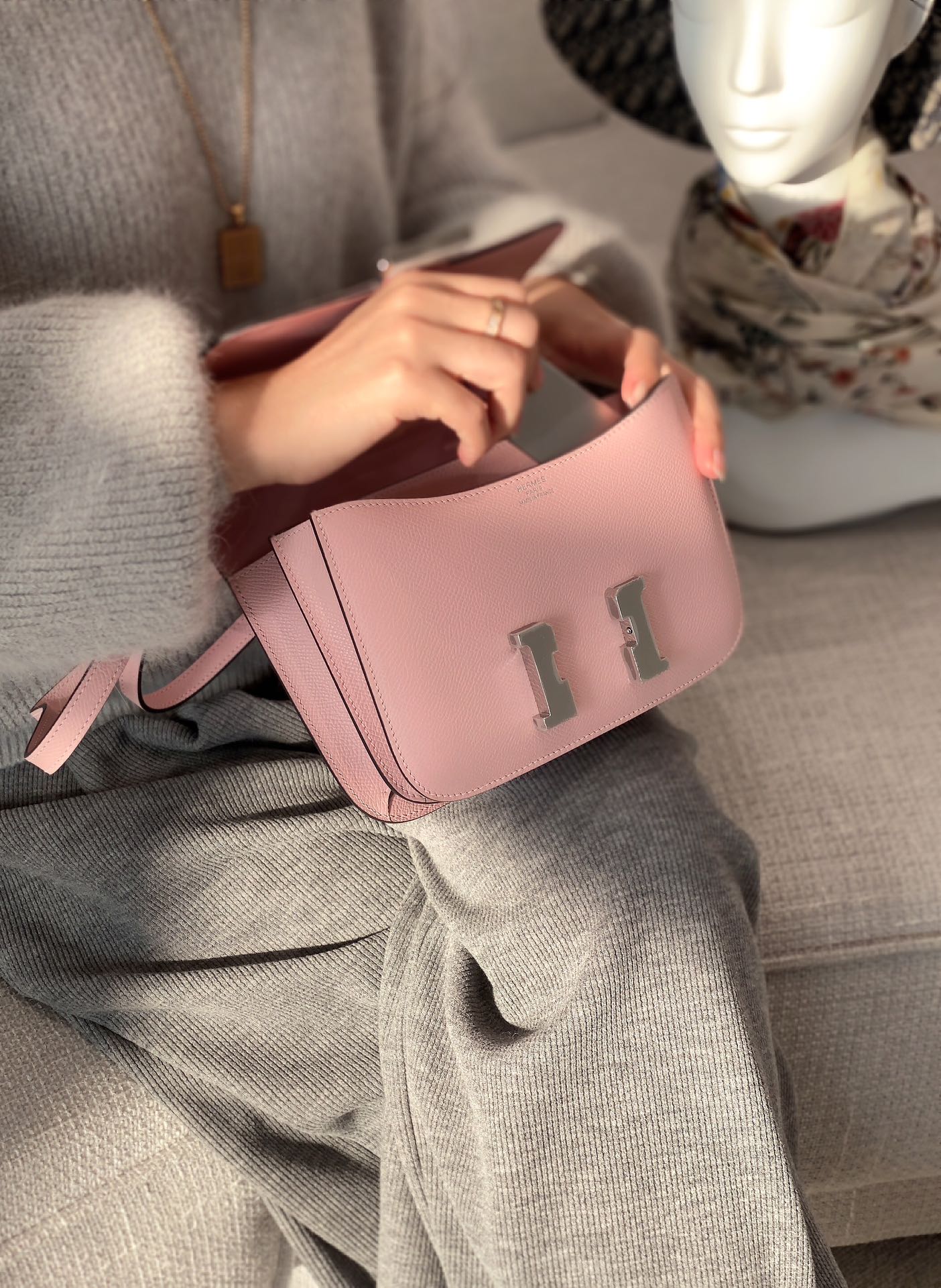 Hermes Constance Pink