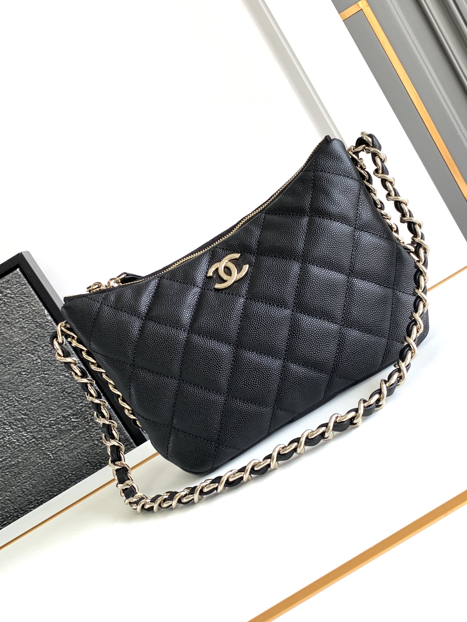 Chanel Black 4320 15.5×20.5×6.5cm