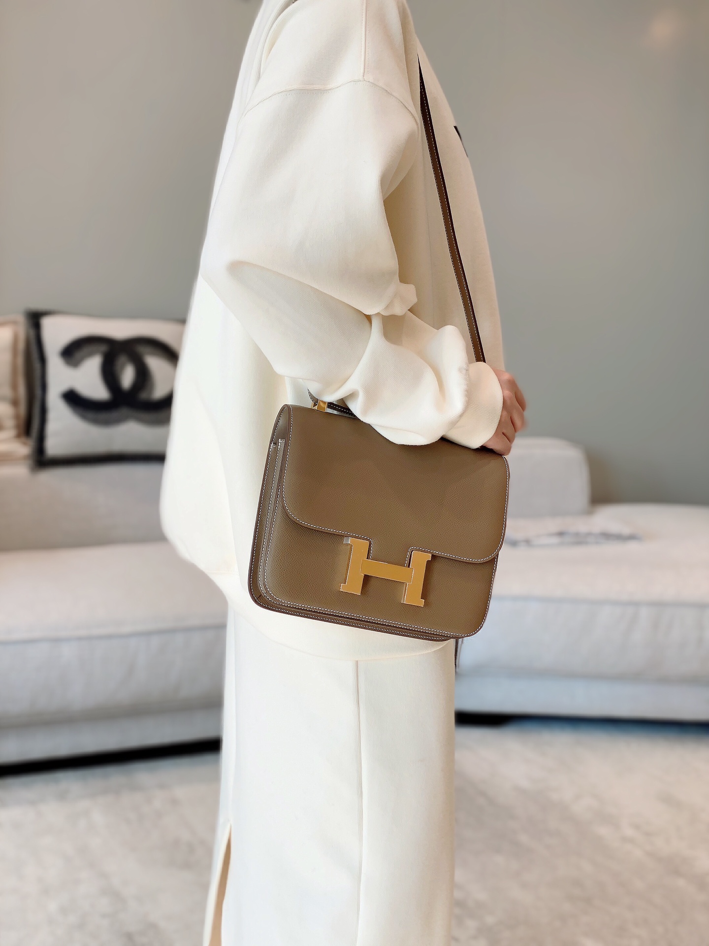 Hermes Gold Bag 0460