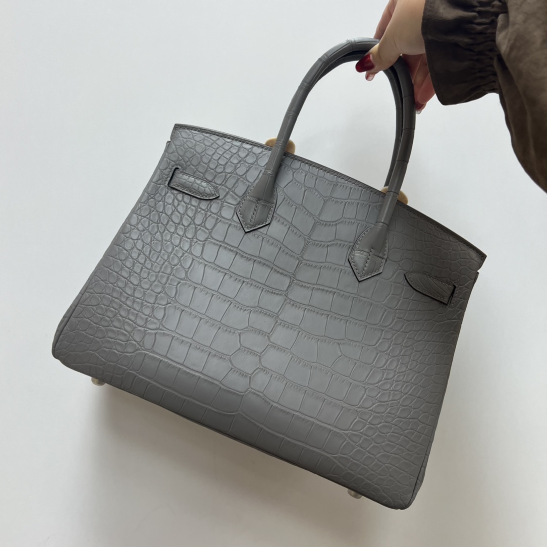 Hermes Birkin Grey