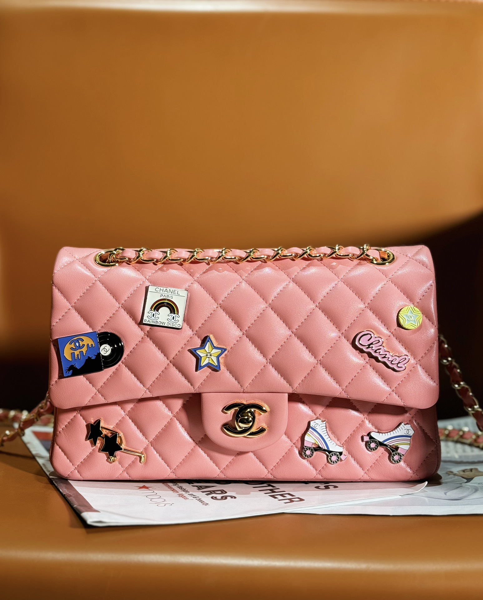 Chanel 15.5×25.5×6.5cm Bag 0706