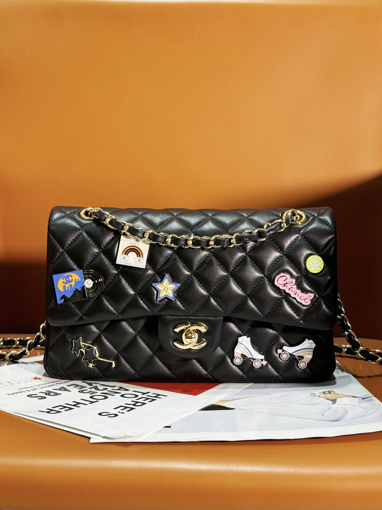 Chanel 15.5×25.5×6.5cm Bag 0707
