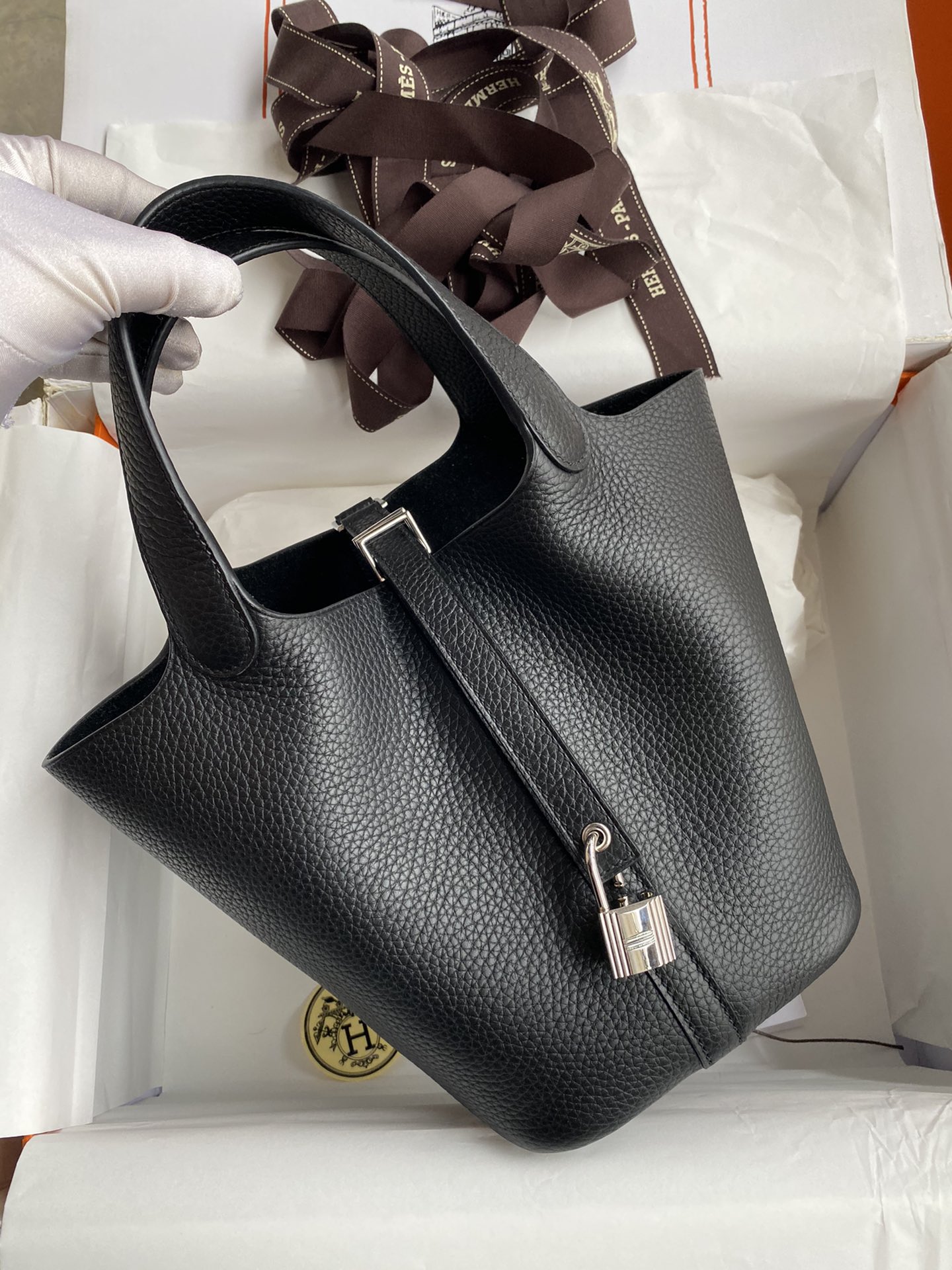 Hermes Picotin Black