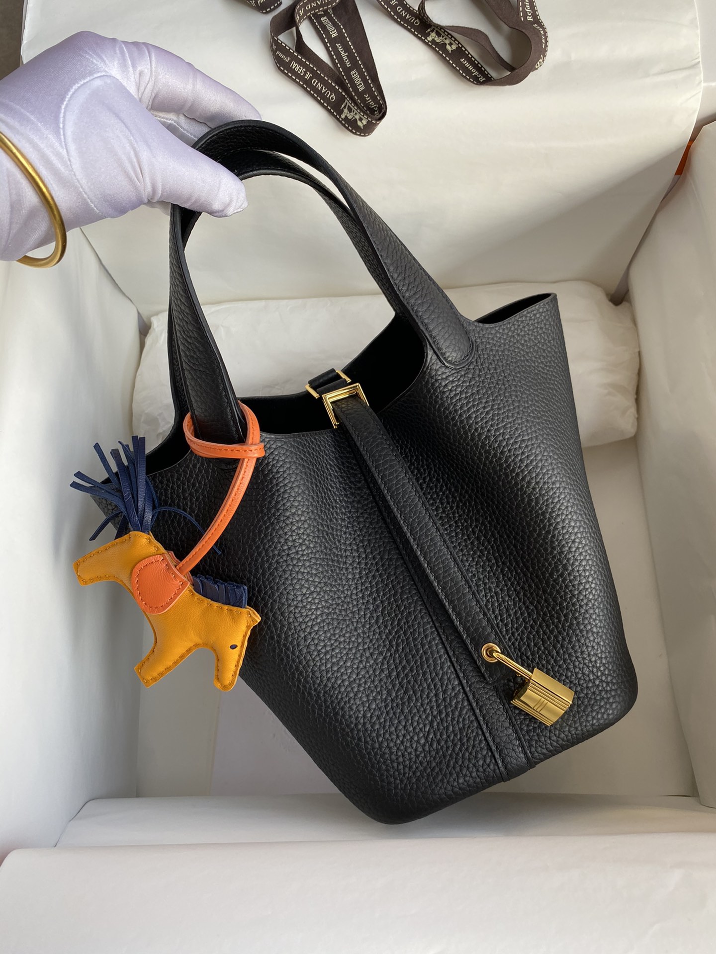 Hermes Picotin Black