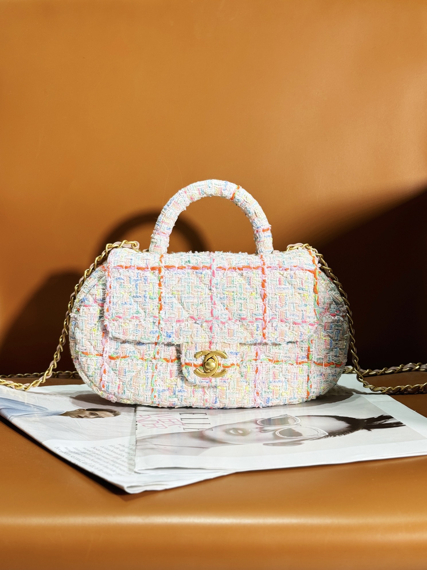 Chanel 13.5×23.5×5.5cm Bag 0719