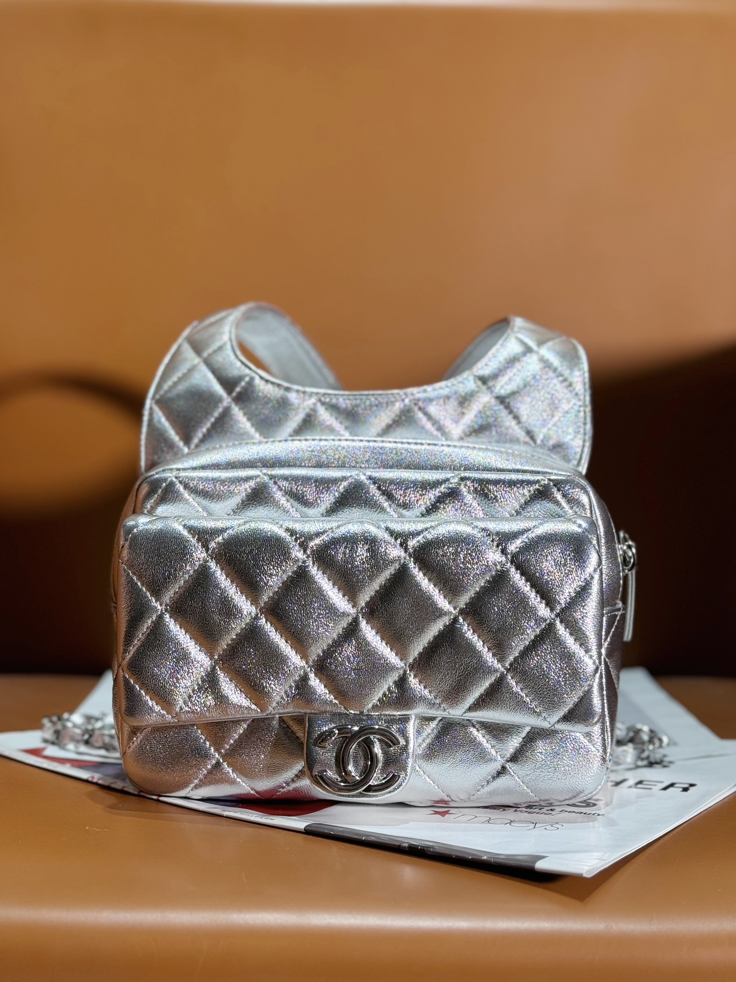 Chanel Gold 19×20×5.5cm