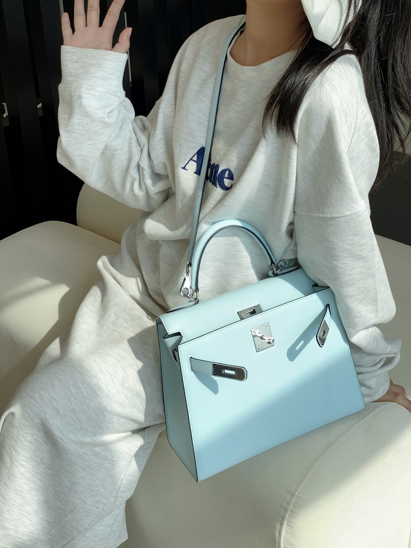 Hermes Blue Bag 0516