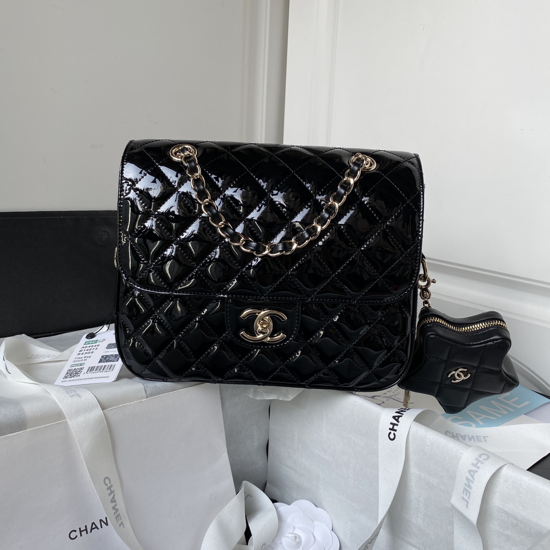 Chanel 18.5×23.5×8.5cm Bag 0742