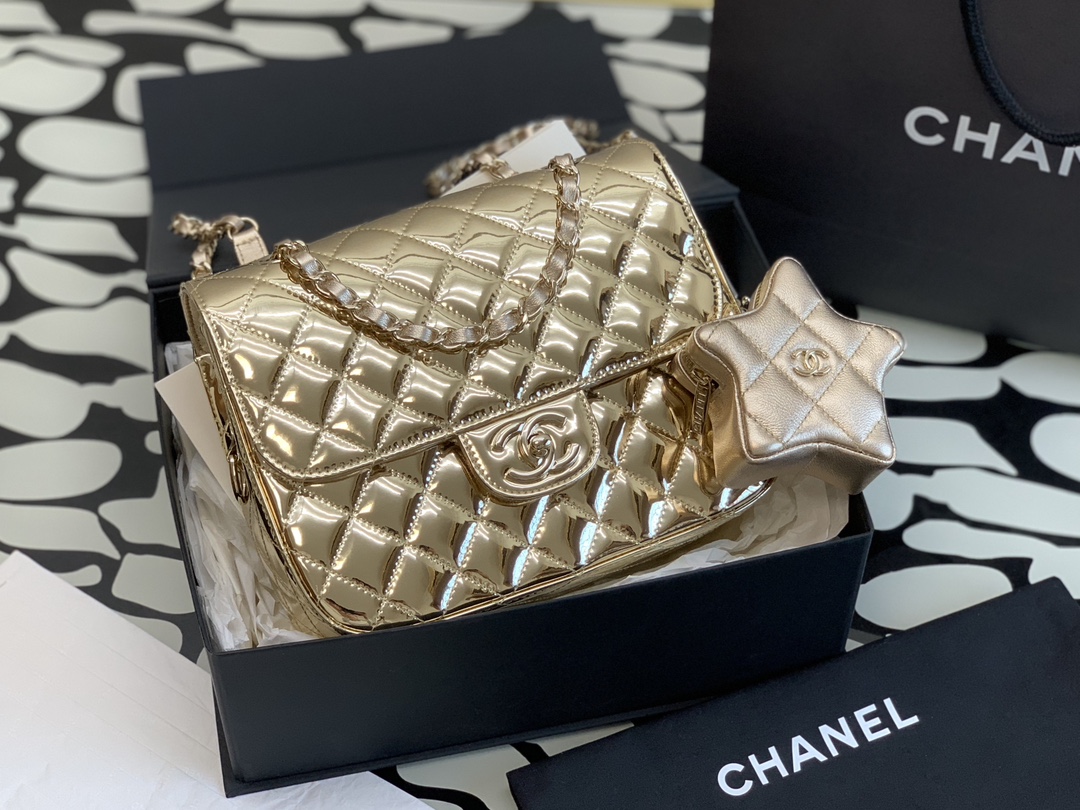 Chanel Classic Flap Pink 99328 20×15×4cm