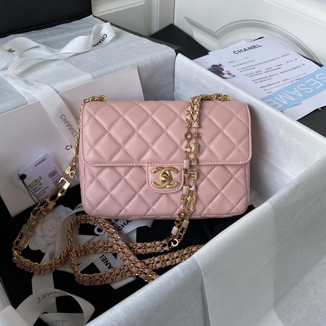 Chanel Gold 20.5×17×6cm