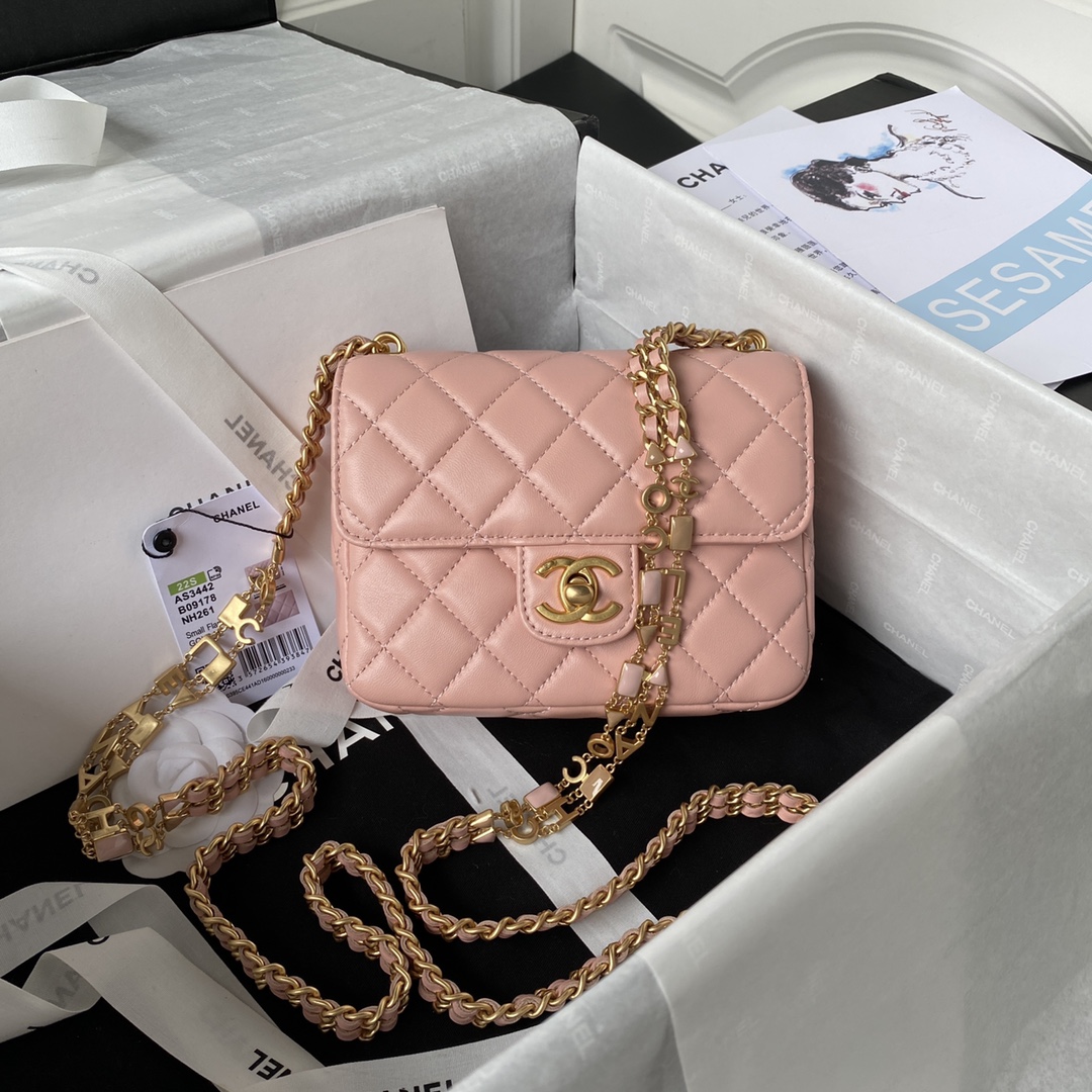 Chanel Gold 20.5×17×6cm