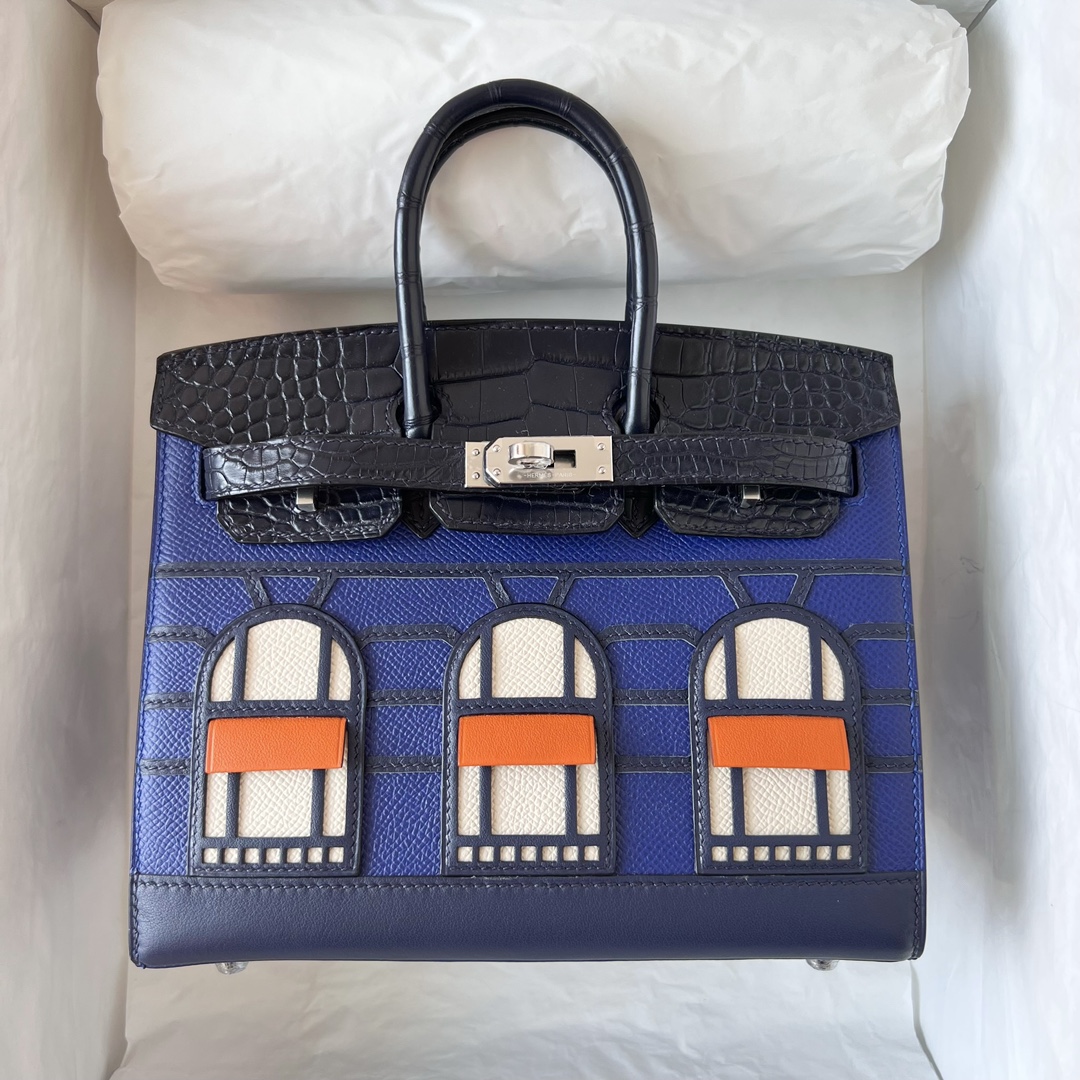 Hermes Birkin Blue