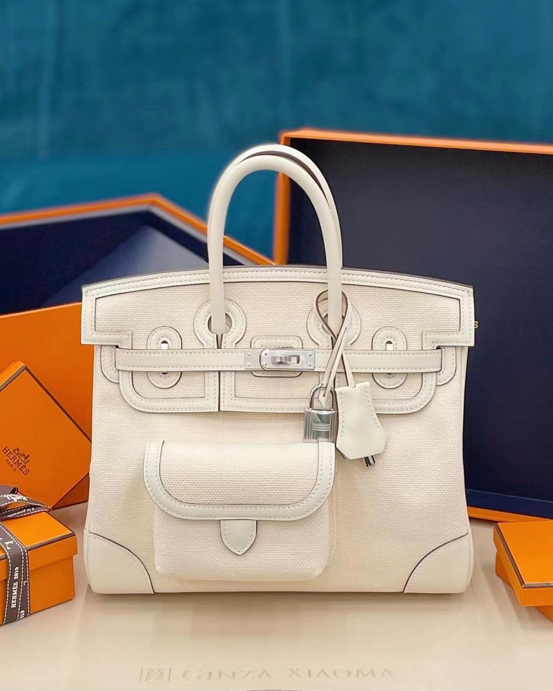 Hermes White Bag 0572