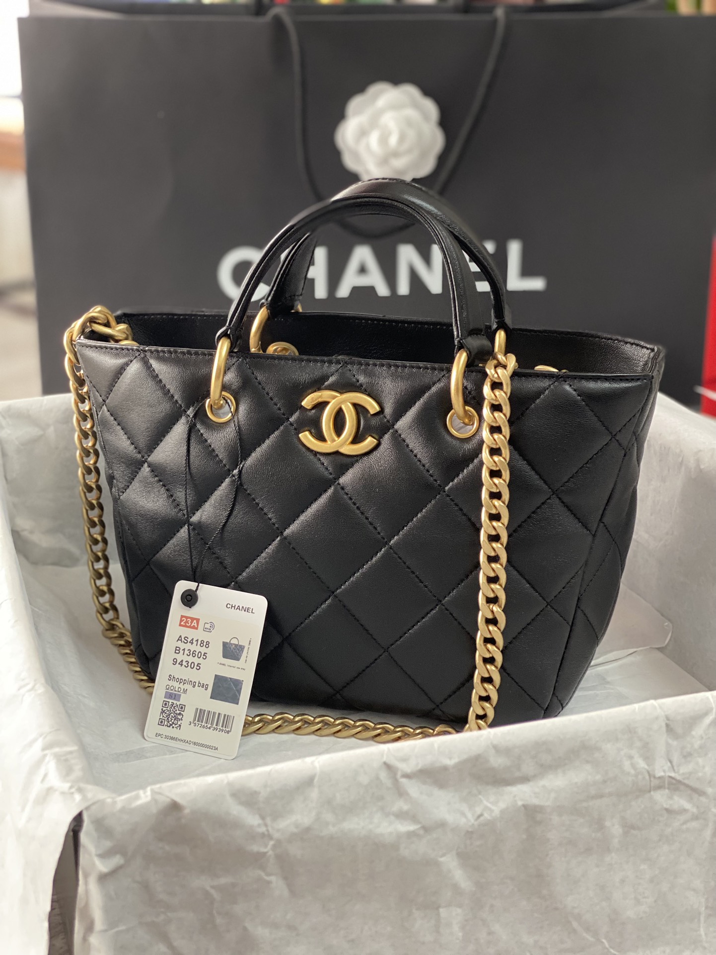 Chanel Picotin Gold 4188