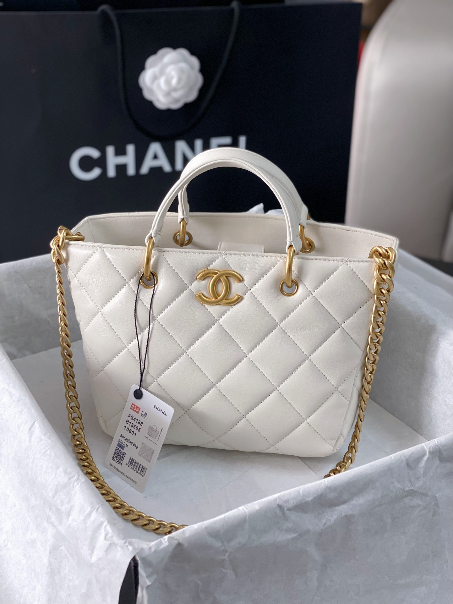 Chanel Picotin Gold 4188