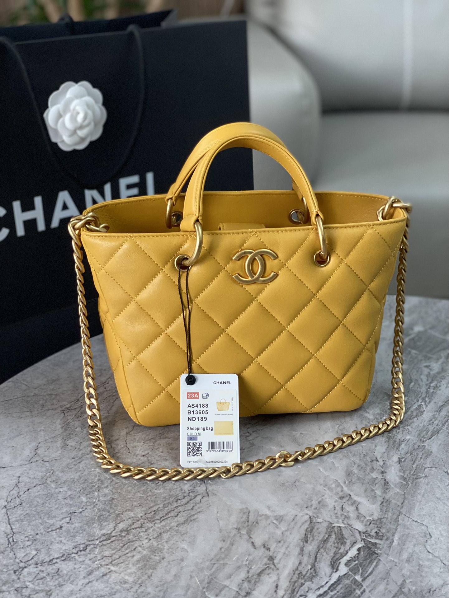 Chanel Picotin Gold 4188