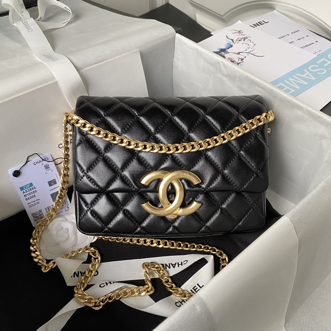 Chanel Black 14.5×20×6cm