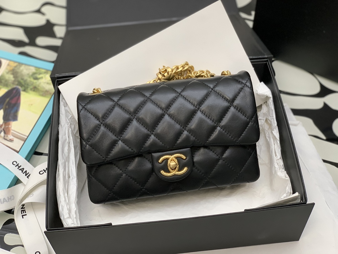 Chanel Classic Flap Gold 21.5×13×4.5cm